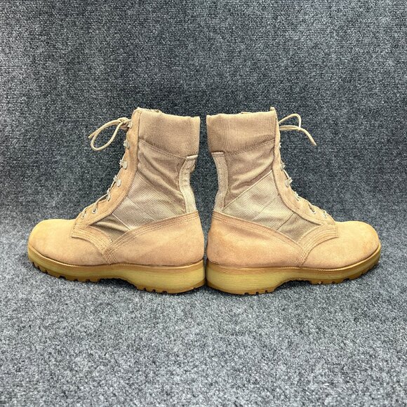 Altama Combat Boots Men's‎ Size 10R Tan Suede Tactical Vibram Outdoor Work Boots - Picture 7 of 15